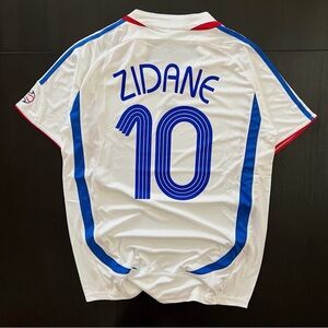 Zidane France retro jersey